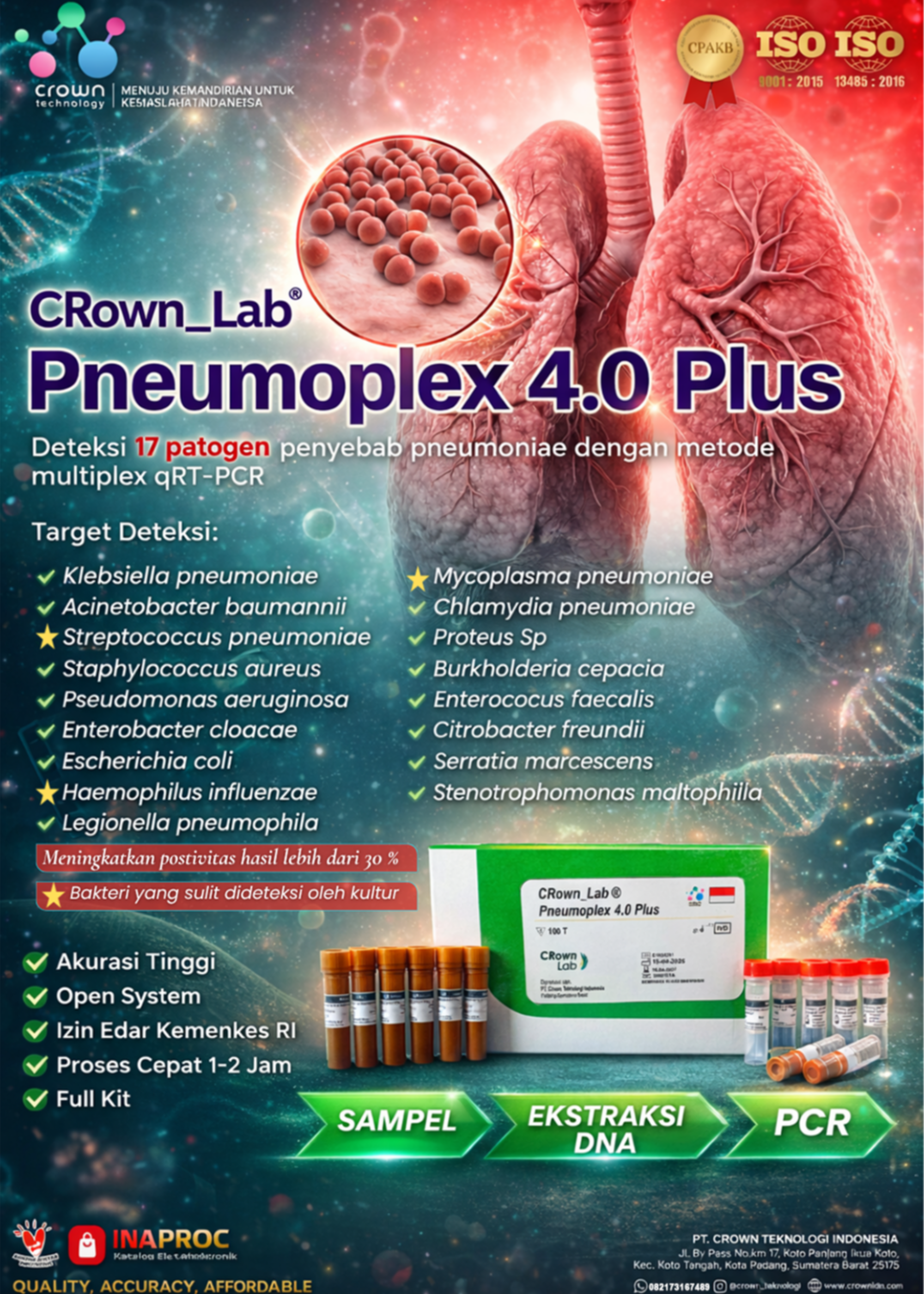 CRown_Lab® Pneumoplex 4.0 Plus